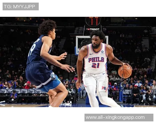 恩比德半场表现抢眼10投6中斩获19分罚球8中6助球队领先